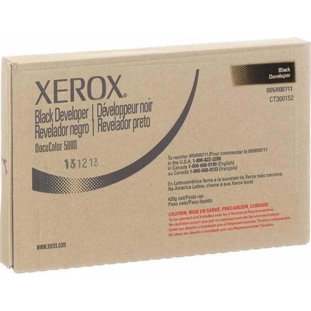 XEROX 005R00711 DC 5000 SİYAH DEVELOPER ORJİNAL 100.000 SAYFA