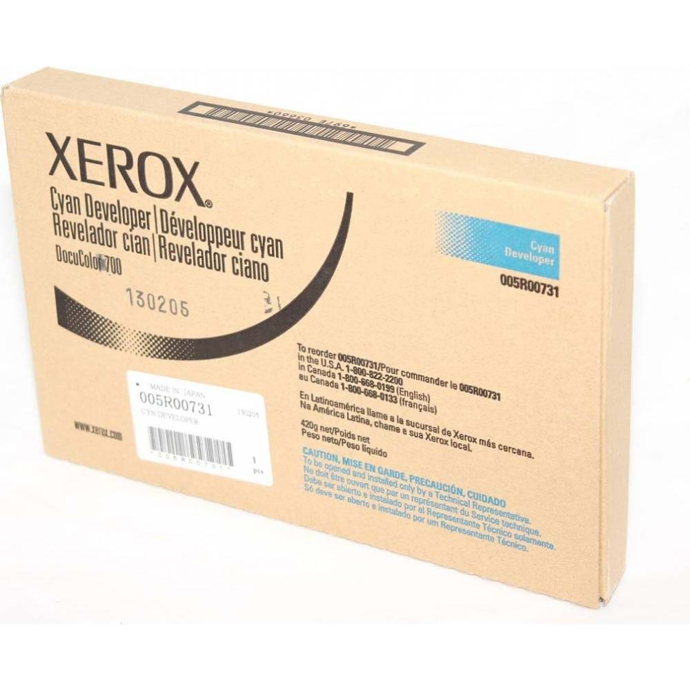 XEROX 005R00731 COLOR 550/560/570/ DC700/770/ WC7965/7975 MAVİ DEVELOPER ORJİNAL 100.000 SAYFA