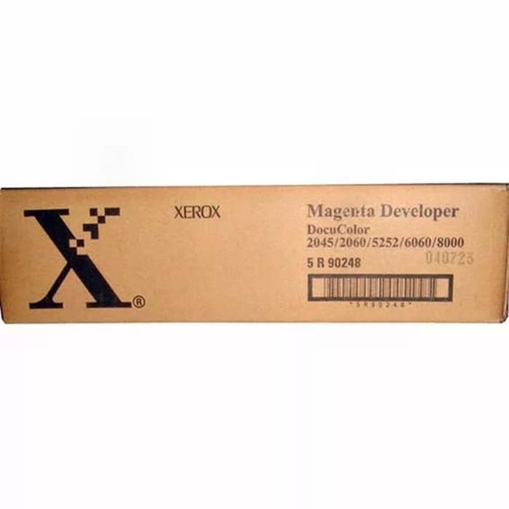 XEROX 005R90248 DC 2045/5252/6060/8000 KIRMIZI DEVELOPER ORJİNAL