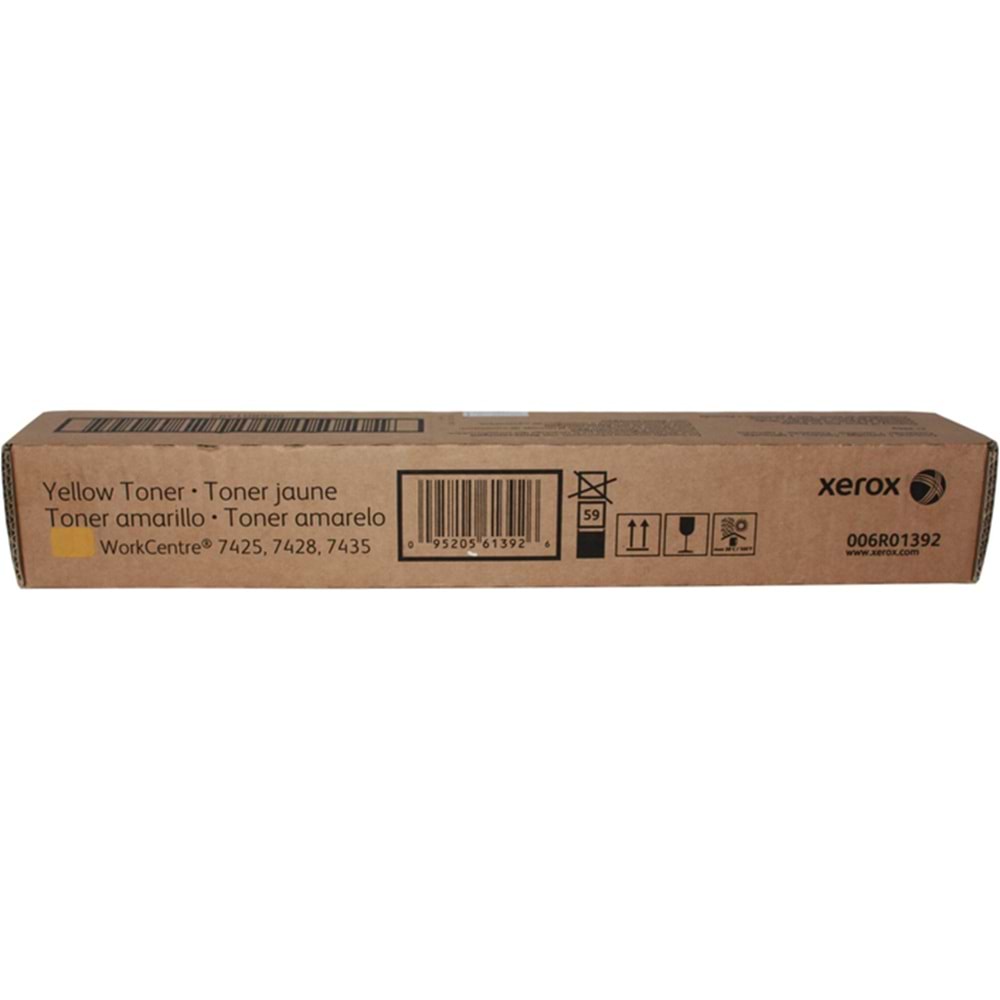 XEROX 006R01392 (006R01400) WC7425/7428/7435 SARI TONER ORJİNAL 15.000 SAYFA