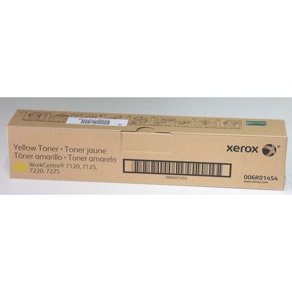 XEROX 006R01454 (006R01462) 7120/7125/7220/7225 SARI TONER ORJİNAL 22.000 SAYFA