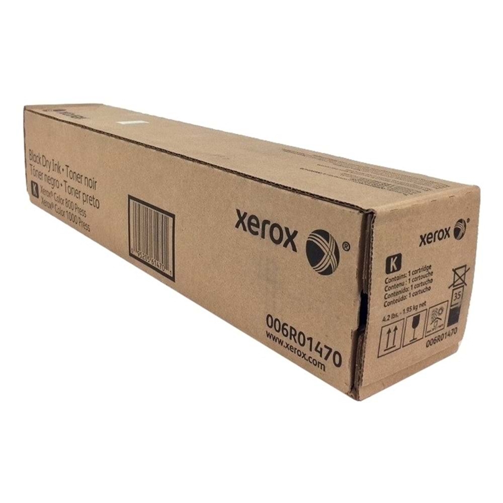 XEROX 006R01470 COLOR 800/1000 SİYAH TONER ORJİNAL 50.000 SAYFA