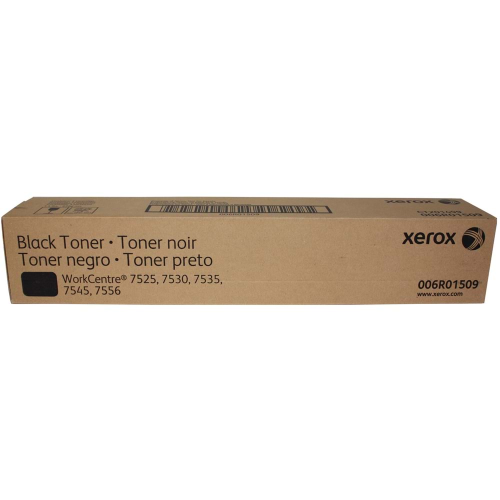 XEROX 006R01509 (006R01517) WC7525/7535/7545/7556/7855 SİYAH TONER ORJİNAL 26.000 SAYFA