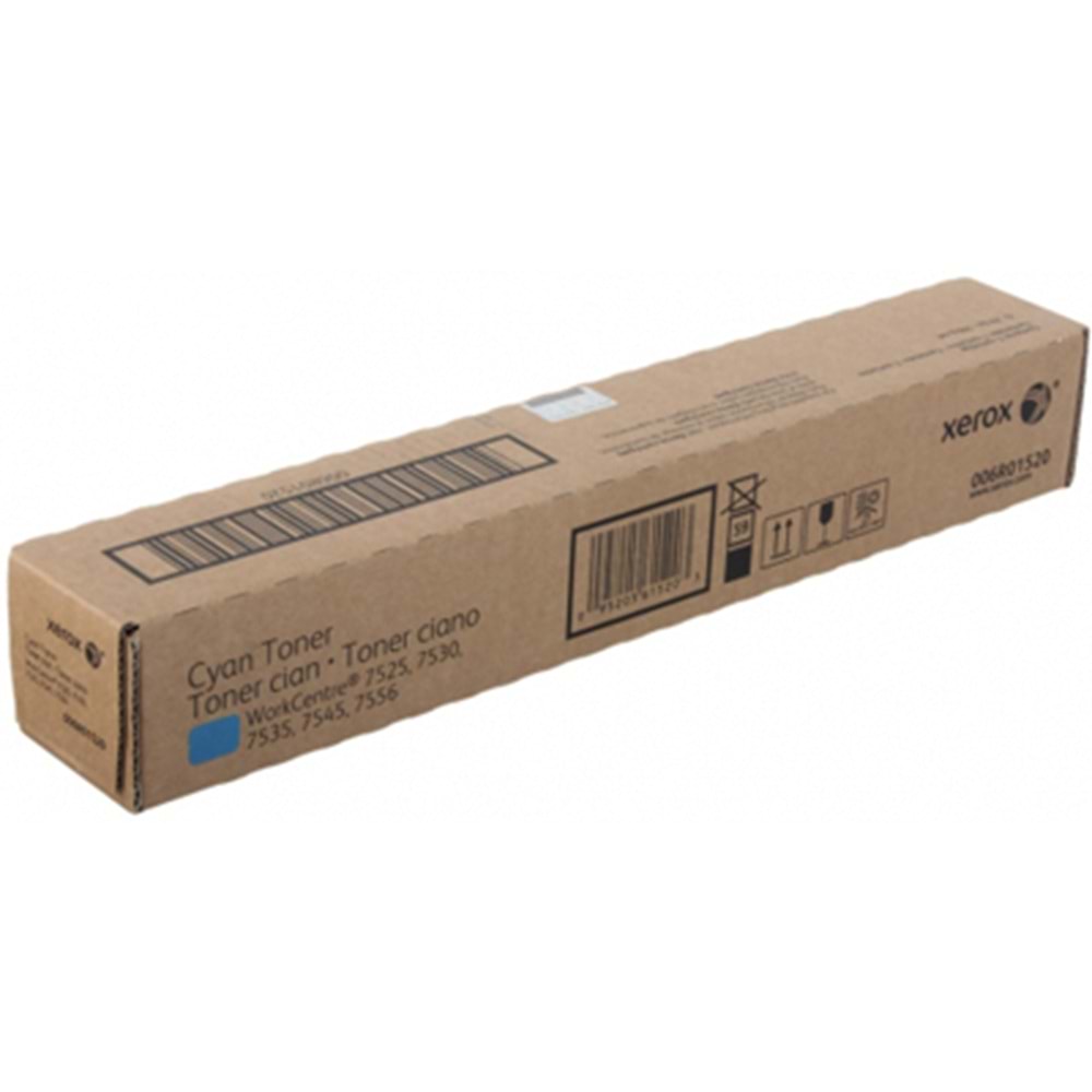 XEROX 006R01520 WC 7525/7530/7535/7545/7556/7830 MAVİ TONER ORJİNAL 15.000 SAYFA
