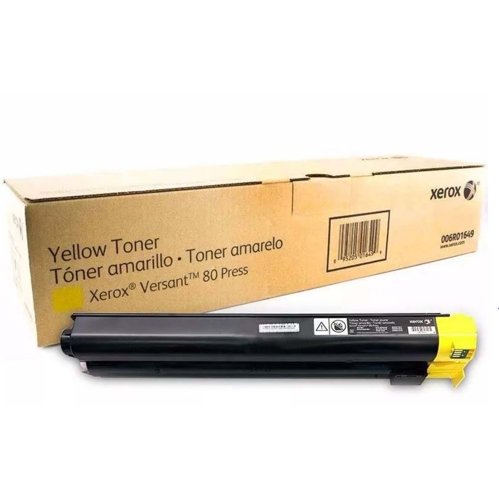 XEROX 006R01649 VERSANT 80 / 180 SARI TONER ORJİNAL 22.000 SAYFA