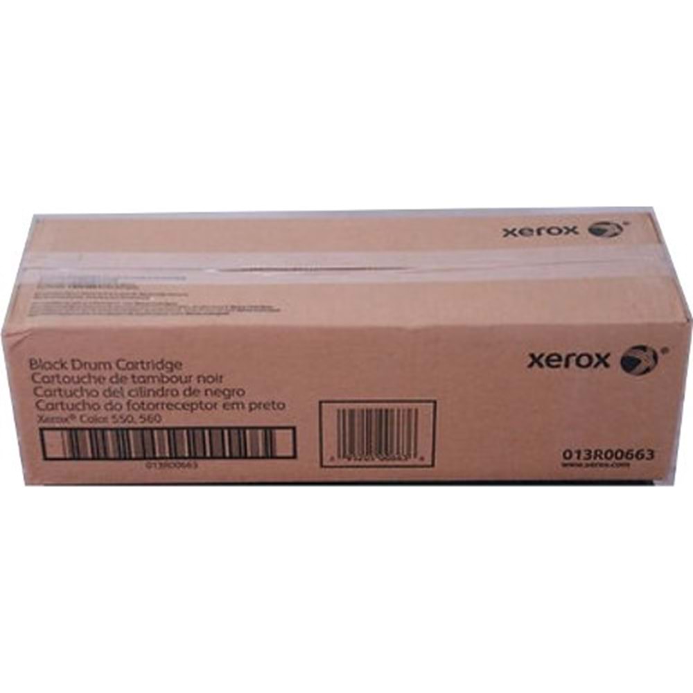 XEROX 013R00663 550/560/570/C60/C70/PRİMELİNK C9065/C9070 SİYAH DRUM ÜNİTESİ ORJİNAL 190.000 SAYFA