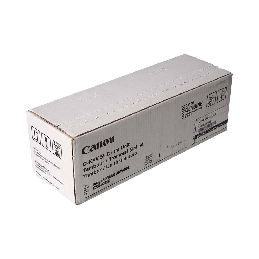 CANON C-EXV55K IR-C256I/C356I/C356P SİYAH DRUM ÜNITESİ ORJİNAL 45.000 SAYFA 2186C002