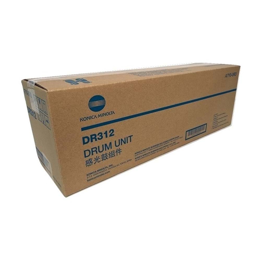 KONICA MINOLTA DR-312 BIZHUB 227 DRUM ÜNİTESİ ORJİNAL 80.000 SAYFA A7Y00RD