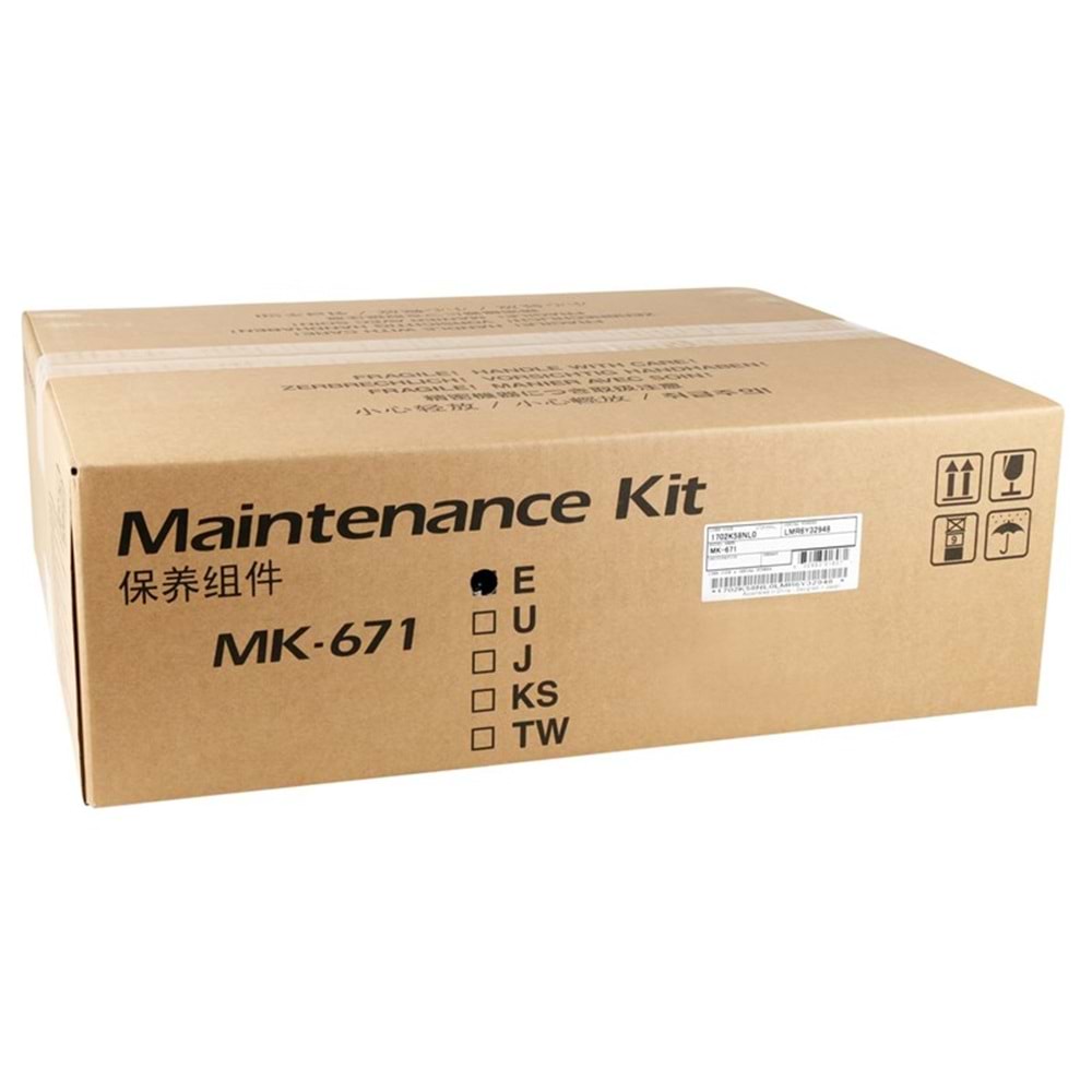 KYOCERA MK-671 KM-2540/2560/3040/300İ MAINTENANCE KIT ORJ. 300K