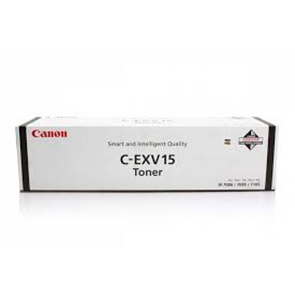 CANON EXV-15 7095/7086/7105 SİYAH TONER ORJİNAL 47.000 SAYFA 0387B002