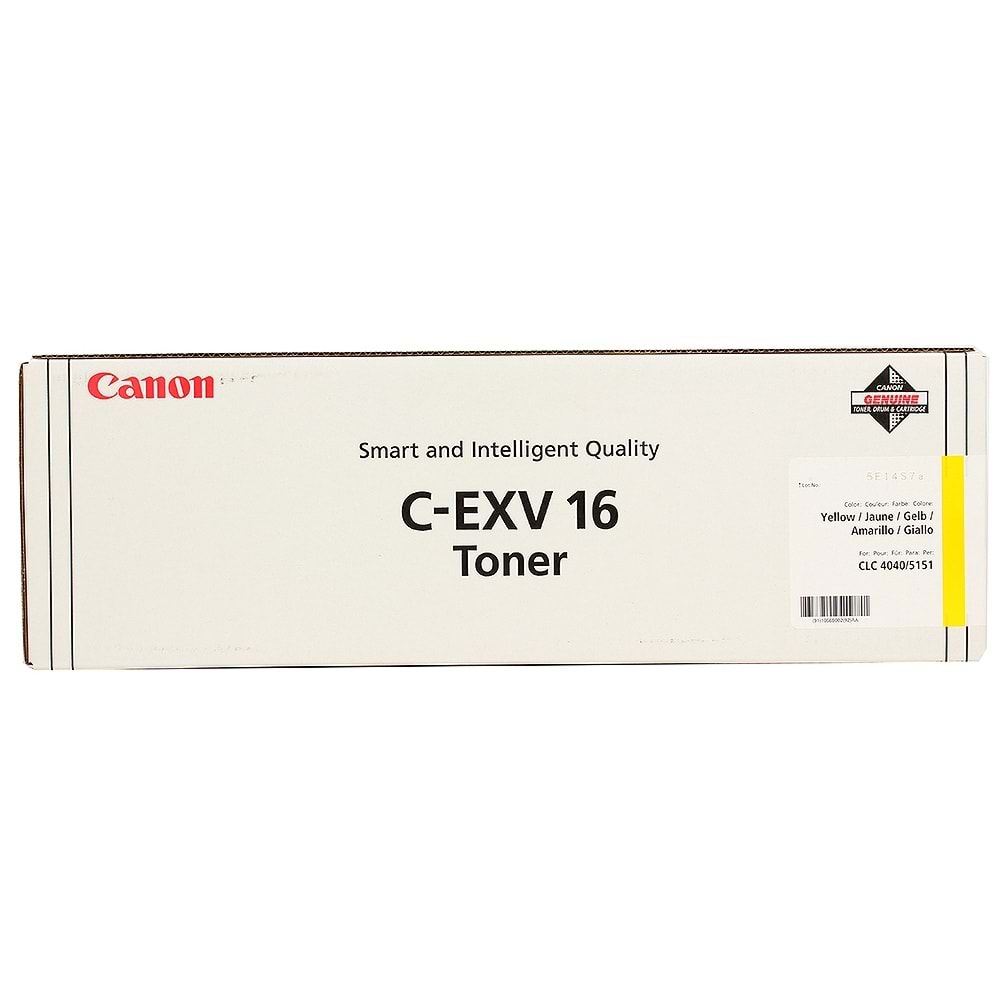 CANON C-EXV-16Y IRC5151/4040 SARI TONER ORJİNAL 36.000 SAYFA 1066B002