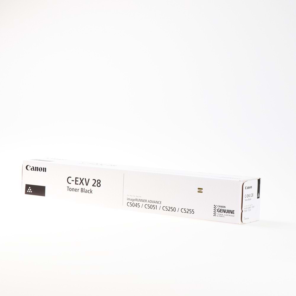 CANON C-EXV-28BK IRC5045/5051/5250/5255 SİYAH TONER ORJİNAL 44.000 SAYFA 2789B002