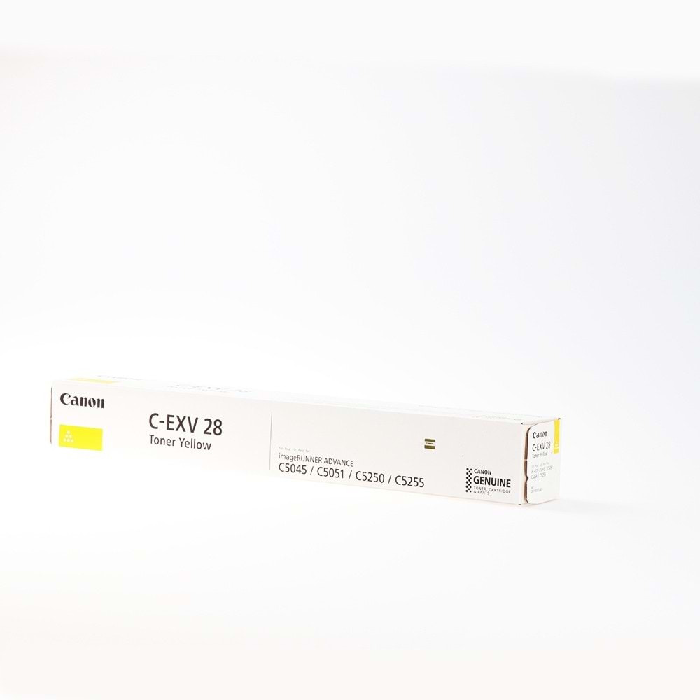 CANON C-EXV-28Y IRC5045/5051/5250/5255 SARI TONER ORJİNAL 38.000 SAYFA 2801B002