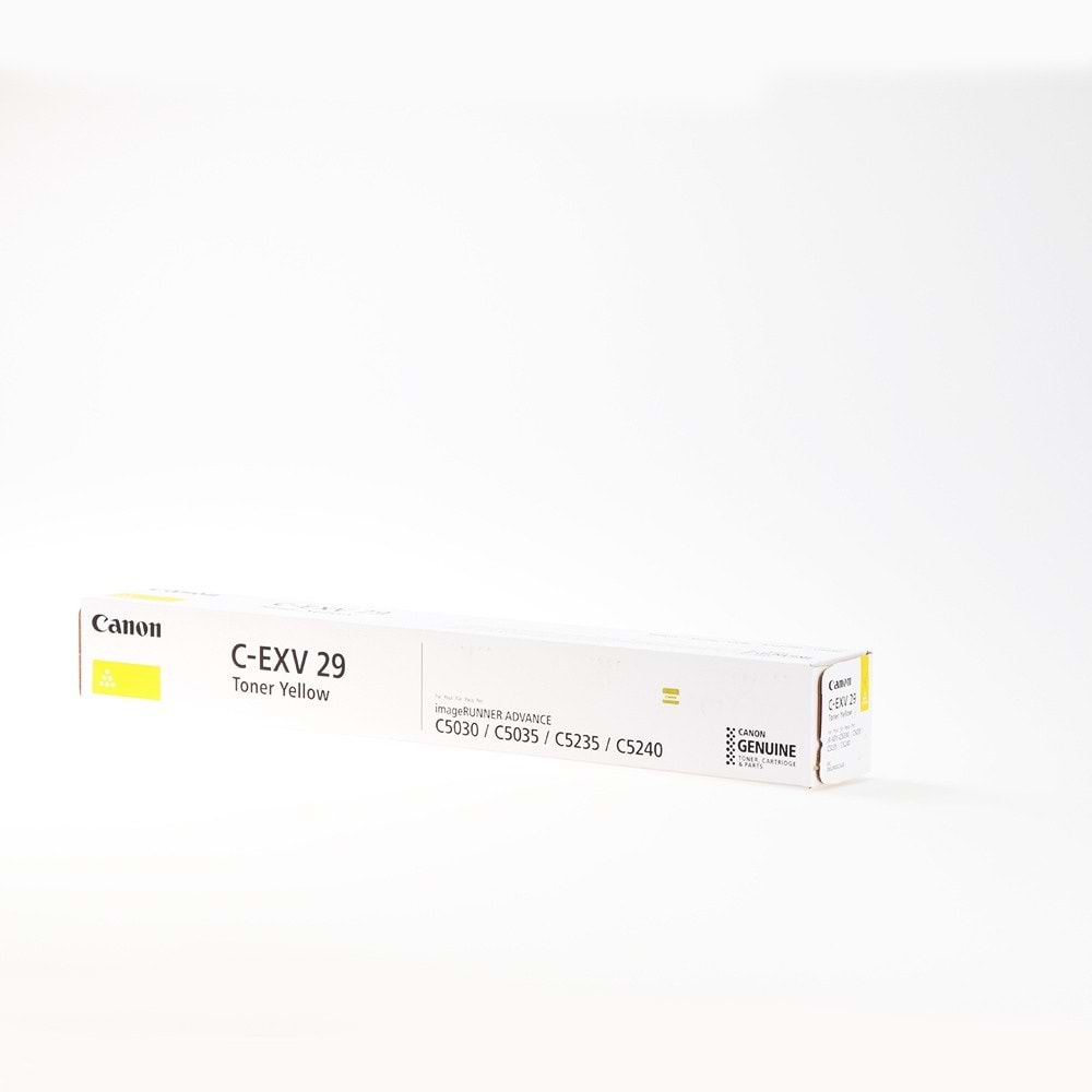 CANON C-EXV-29Y IR-C5030/5035/5235/5240 SARI TONER ORJİNAL 27.000 SAYFA 2802B002