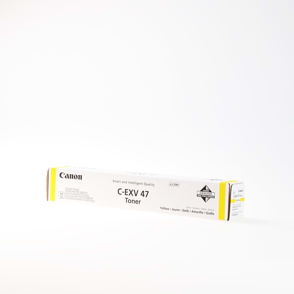 CANON EXV-47Y C1225f/C250/350 SARI TONER ORJİNAL 21.500 SAYFA 8519B002