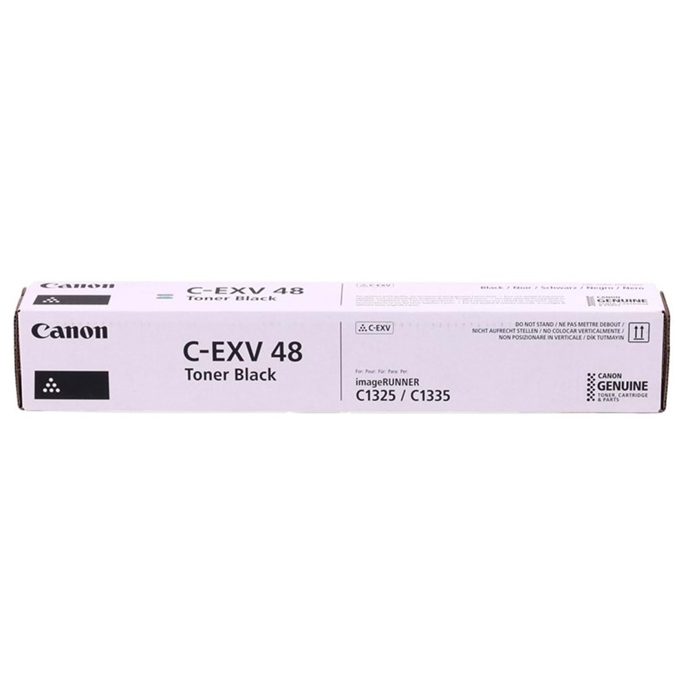 CANON EXV-48K IR-C1300/1325/1335 SİYAH TONER ORJİNAL 16.500 SAYFA 9106B002AA