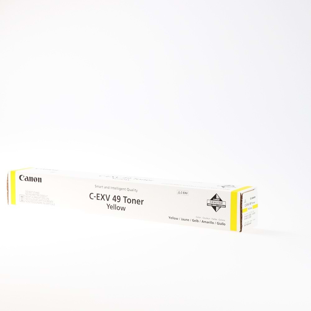 CANON EXV-49Y C3320/C3325/3330 / 3525 SARI TONER ORJİNAL 18.000 SAYFA 8527B002