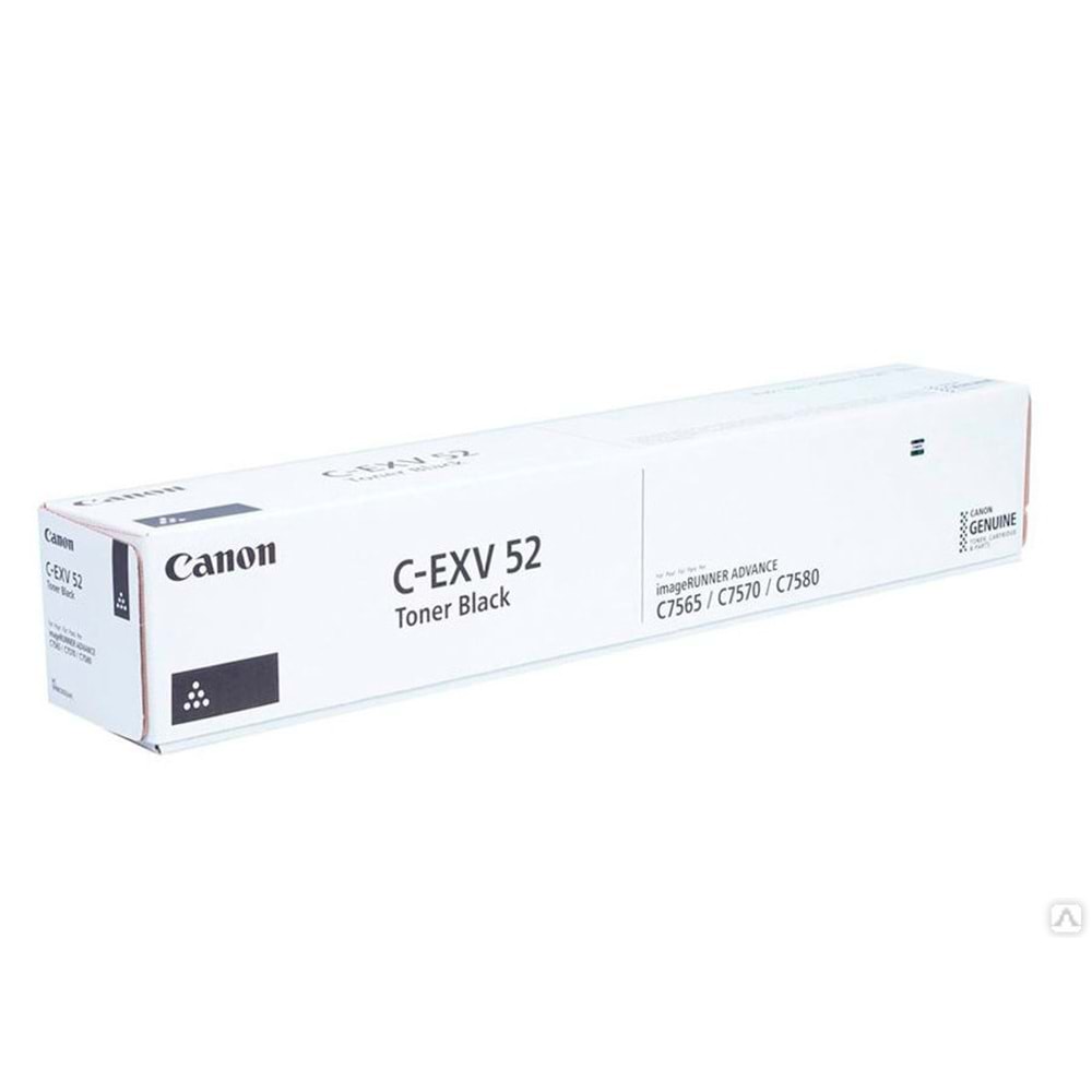 CANON C-EXV-52K IR-7565/7570/7580/7700/7765/7770/7780 SİYAH TONER ORJİNAL 82.000 SAYFA 0998C002