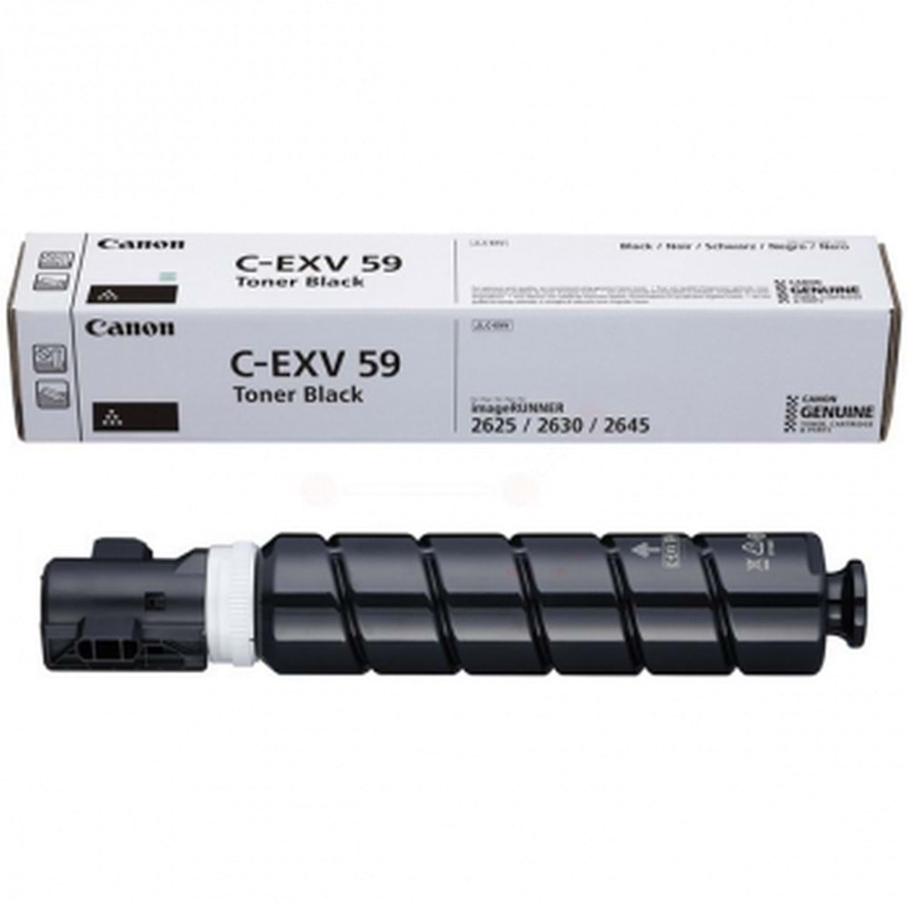 CANON C-EXV-59 2525/2625/2630/2645 SİYAH TONER ORJİNAL 30.000 SAYFA 3760C002