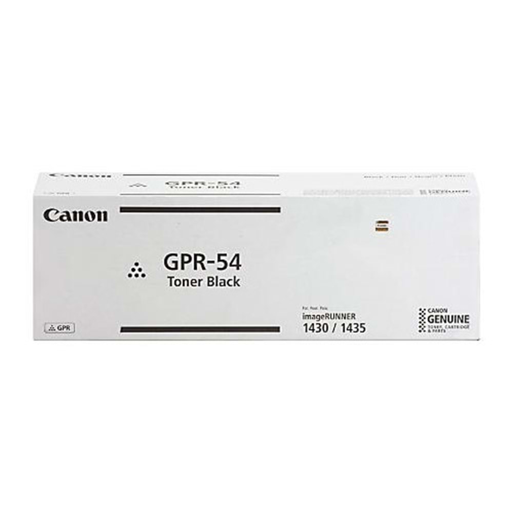 CANON C-EXV-50/GPR-54 IR1435 SİYAH TONER ORJİNAL 17.600 SAYFA