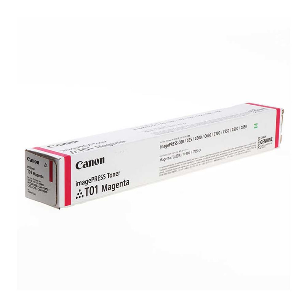 CANON T01 C60/80/650/700/800/910 KIRMIZI TONER ORJİNAL 38.500 SAYFA