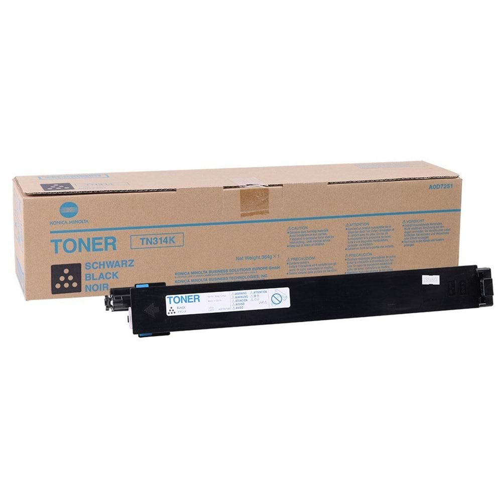 DEVELOP TN-314K INEO +353 SİYAH TONER ORJİNAL 24.500 SAYFA A0D71D1