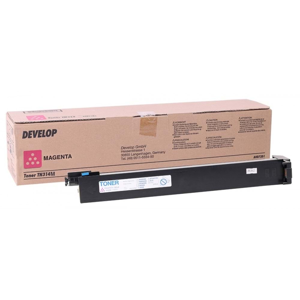DEVELOP TN-314M INEO +353 KIRMIZI TONER ORJİNAL 19.000 SAYFA A0D73D1