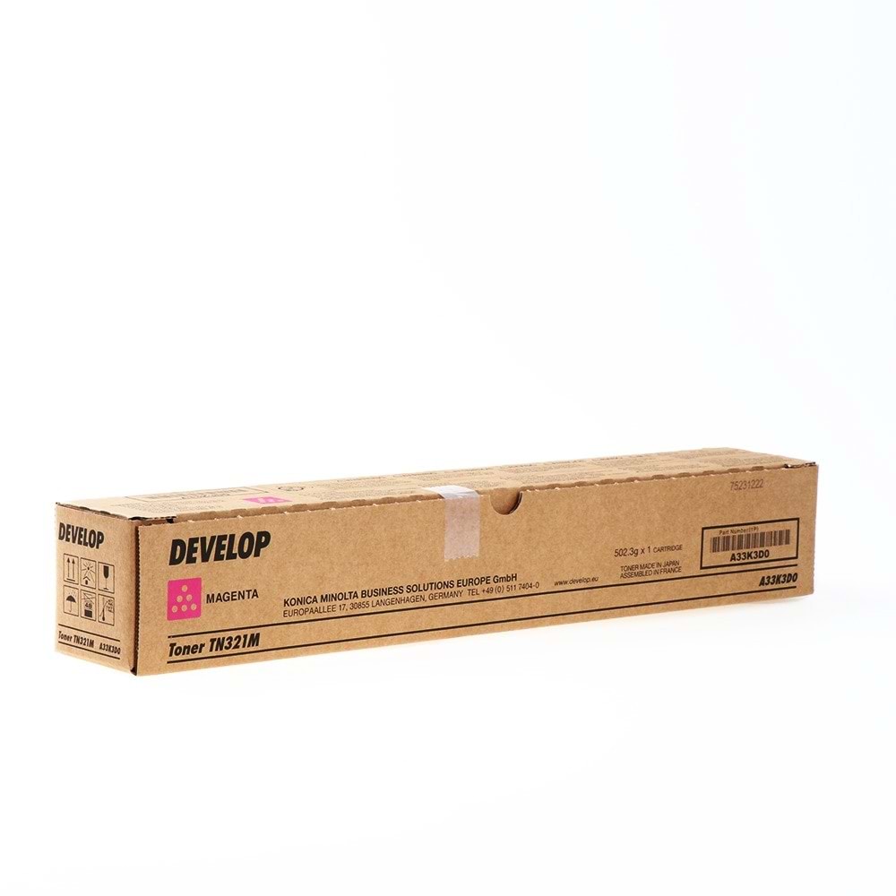 DEVELOP TN-321M INEO +224/284/364 KIRMIZI TONER ORJİNAL 25.000 SAYFA A33K3D0