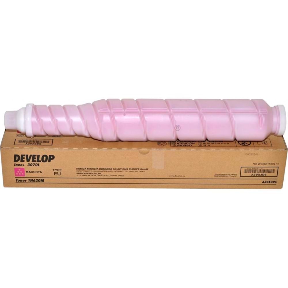 DEVELOP TN-620M INEO +1060L KIRMIZI TONER ORJİNAL 49.000 SAYFA A3VX3D1