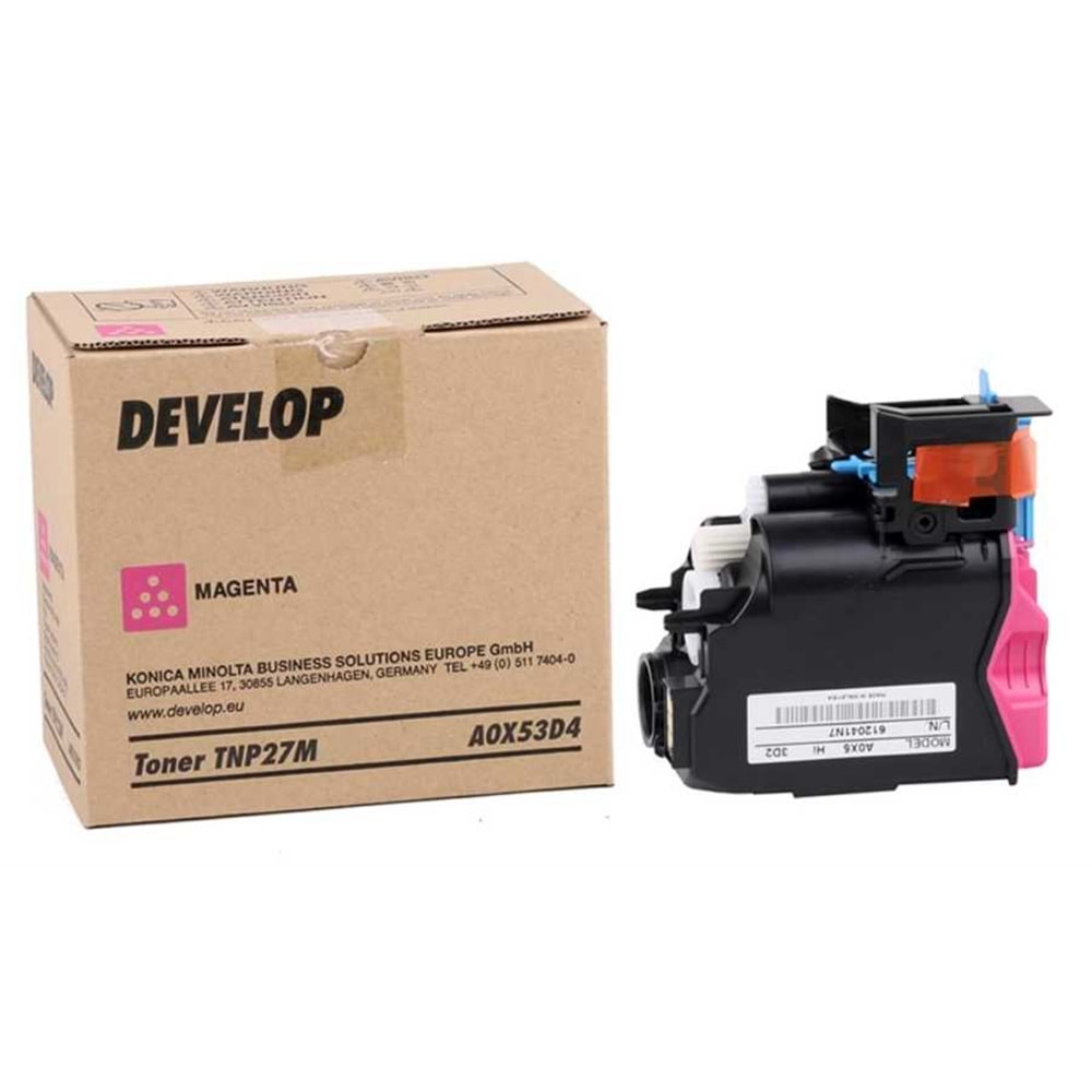 DEVELOP TNP-49M INEO +3351/3851 KIRMIZI TONER ORJİNAL 12.000 SAYFA