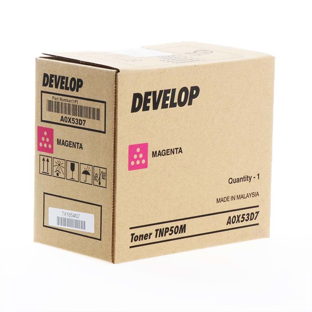 DEVELOP TNP-50M INEO +3100P KIRMIZI TONER ORJİNAL 5.000 SAYFA A0X53D7
