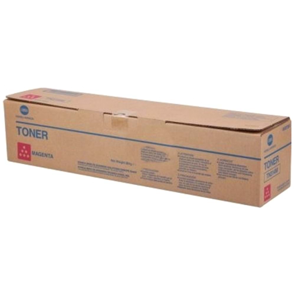 KONICA MINOLTA TN-214M BIZHUB C-200/203/253 KIRMIZI TONER ORJİNAL 18.500 SAYFA A0D7354