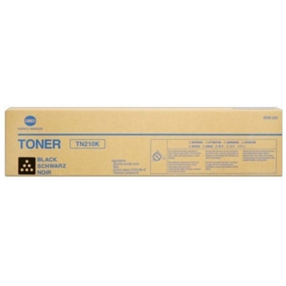 KONICA MINOLTA TN-210K C250/C252 SİYAH TONER ORJİNAL 20.000 SAYFA