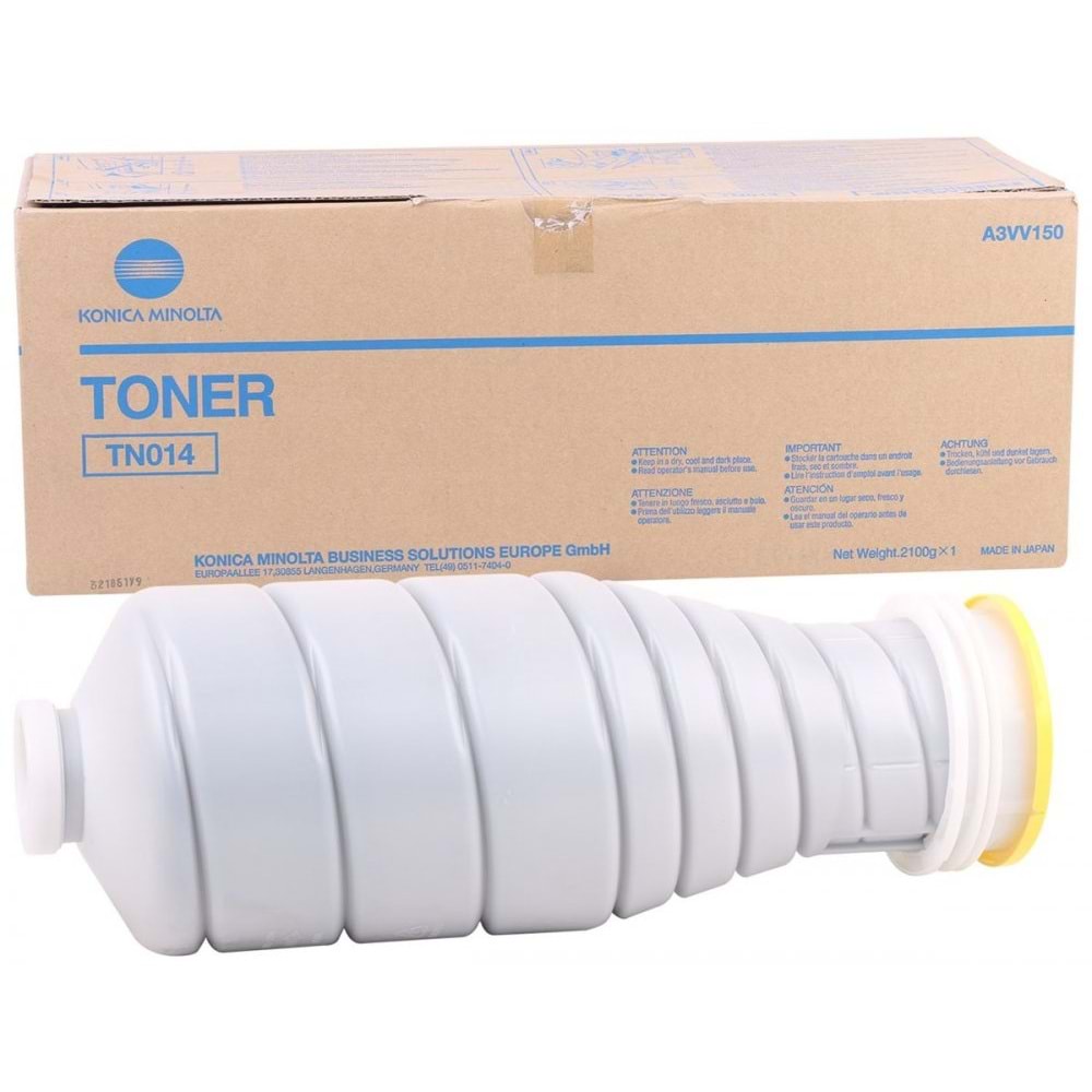 KONICA MINOLTA TN-014 BIZHUB PRESS 1052/1200/1250/2250 SİYAH TONER ORJİNAL 137.000 SAYFA A3VV150