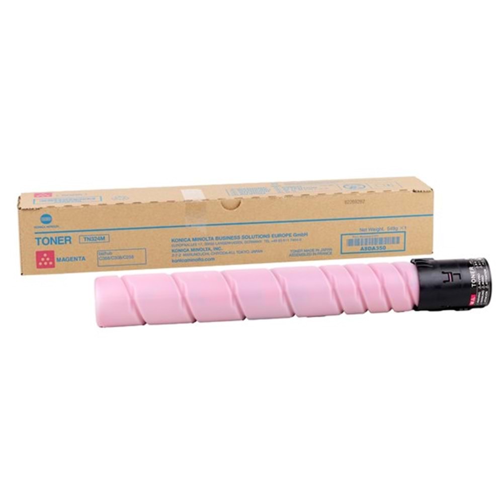 KONICA MINOLTA TN-324M BIZHUP C258/308/368 KIRMIZI TONER ORJİNAL 26.000 SAYFA A8DA350