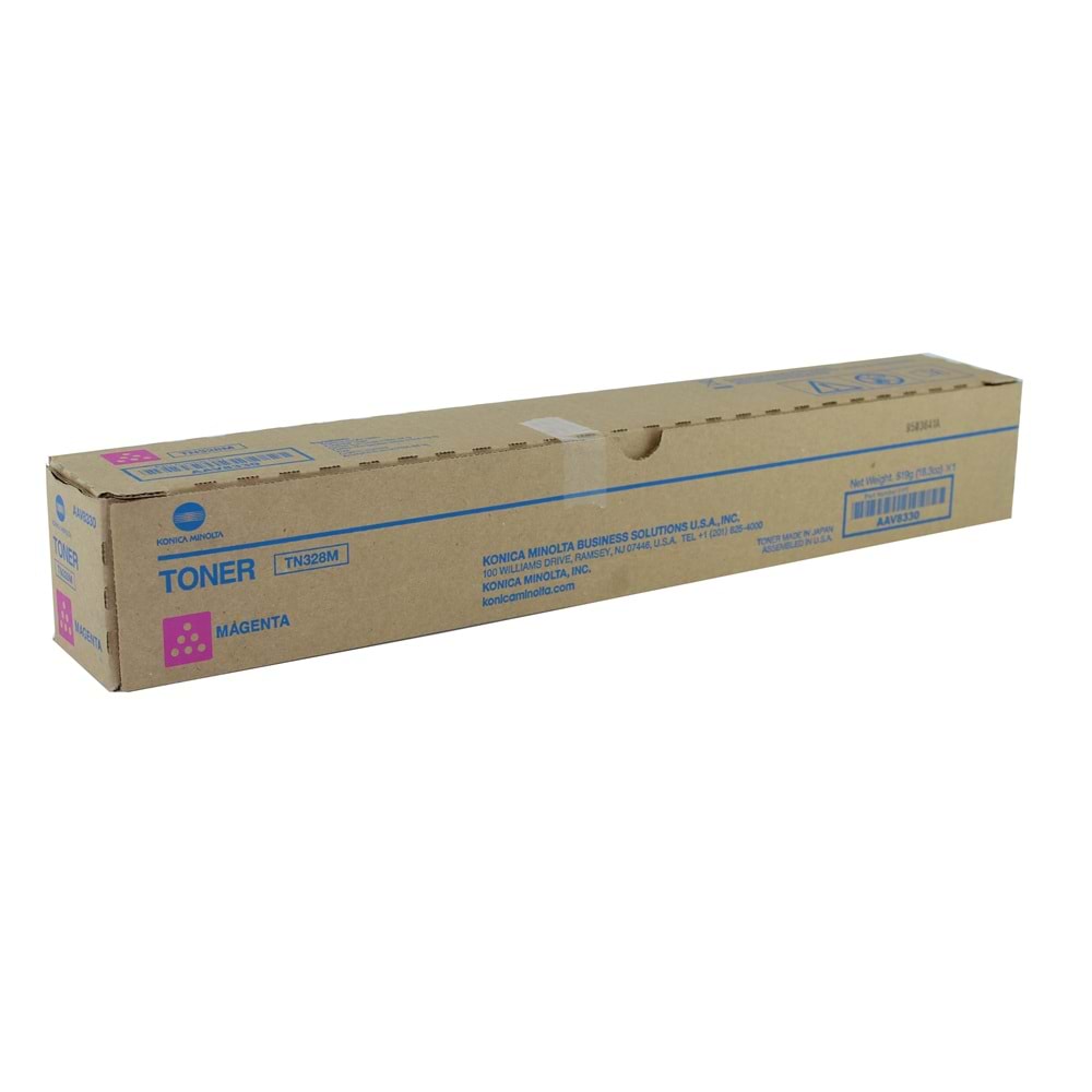 MINOLTA TN-328M BIZHUB C250İ/C300İ/C360İ KIRMIZI TONER ORJİNAL 28.000 SAYFA AAV8350