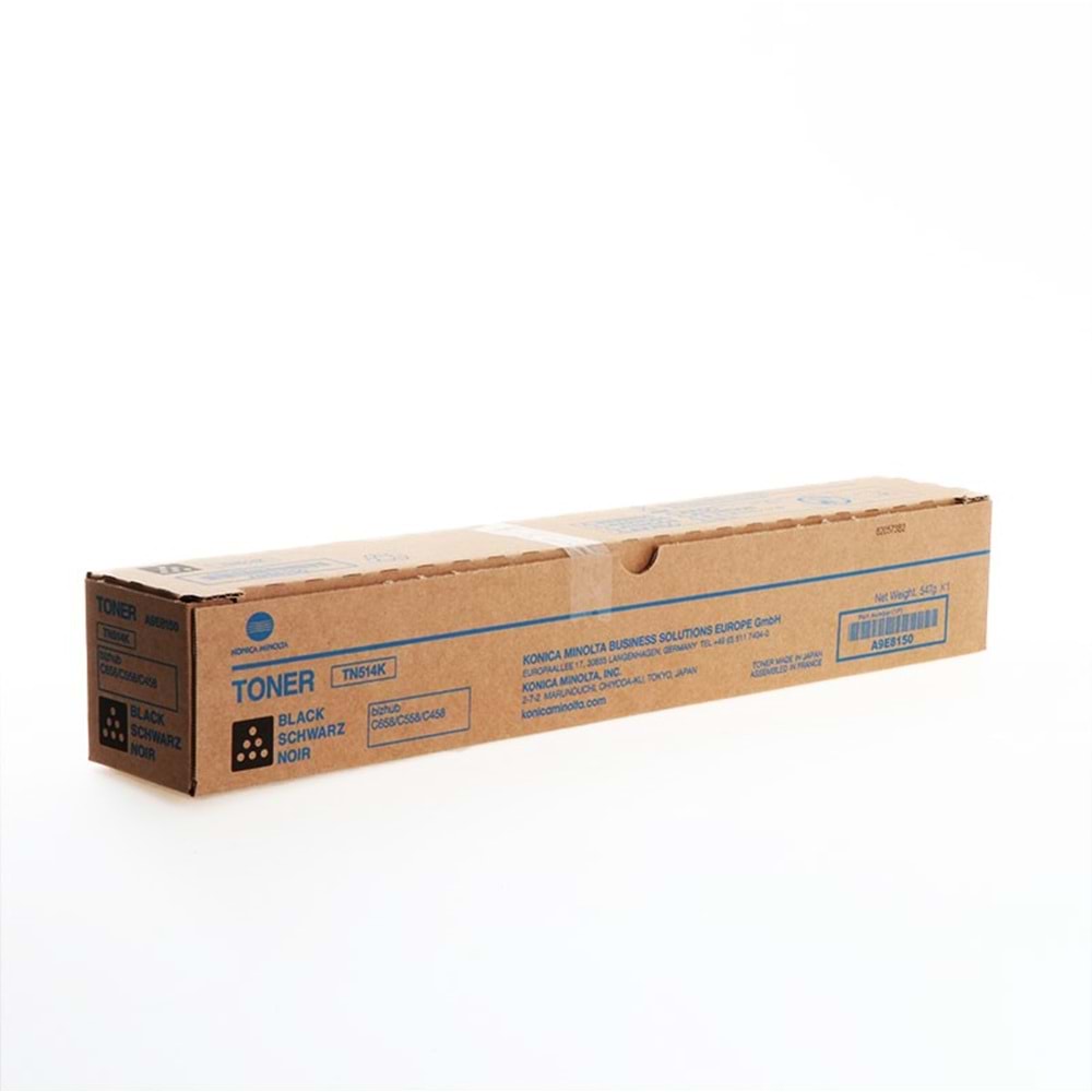 KONICA MINOLTA TN-514K BIZHUB C458/558/658 SİYAH TONER ORJİNAL 28.000 SİYAH A9E8150