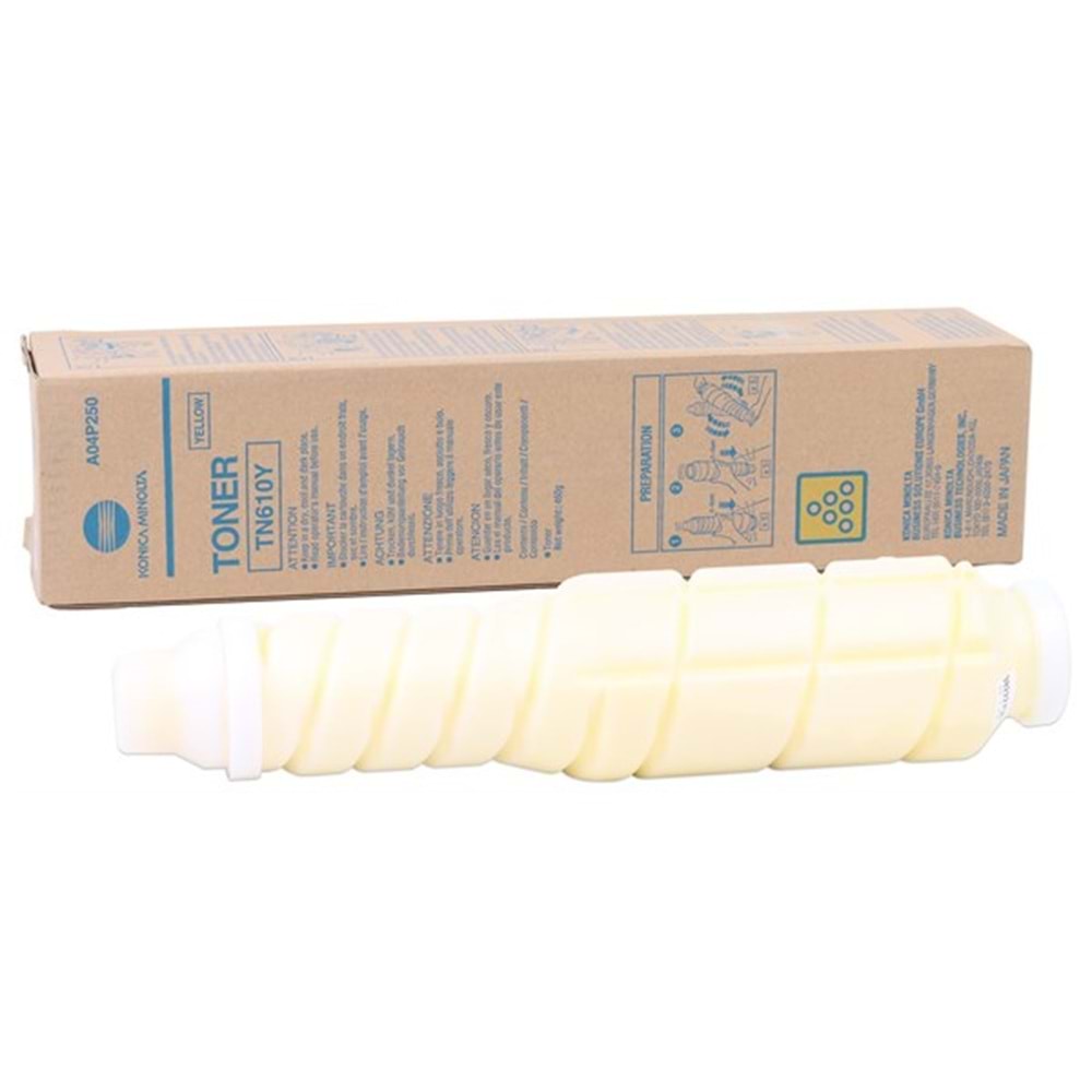 KONICA MINOLTA TN-610Y C5500/6500 SARI TONER ORJİNAL 26.500 SAYFA