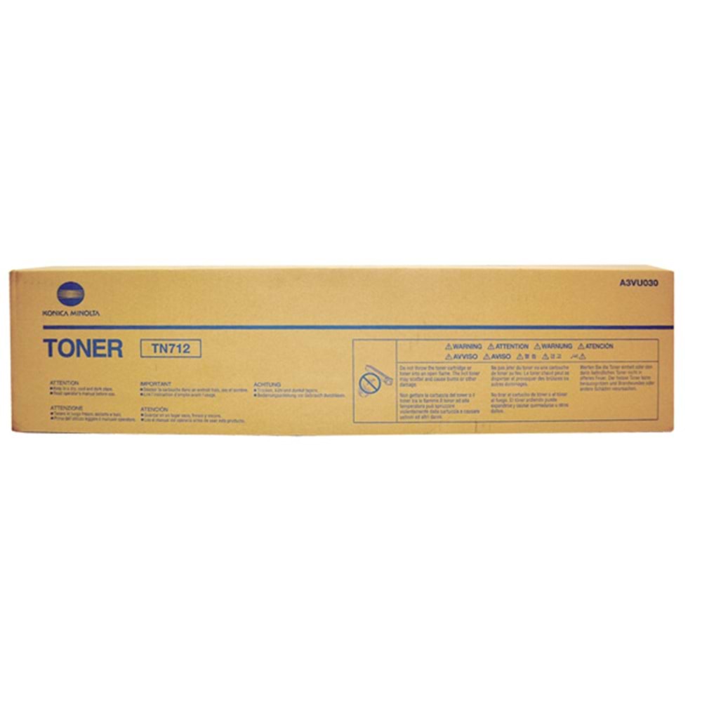 KONICA MINOLTA TN-712 BIZHUB 654/754 SİYAH TONER ORJİNAL 40.8K SY