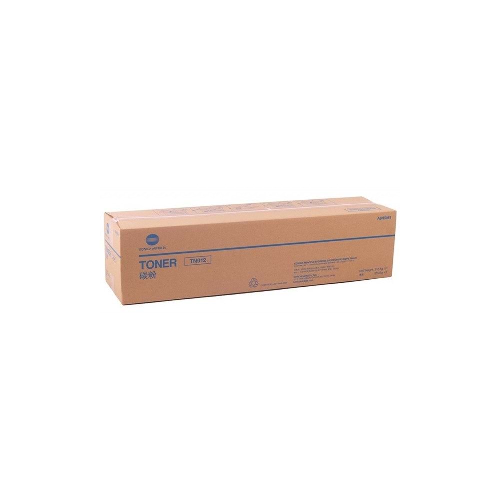 KONICA MINOLTA TN-912 BH-758 SİYAH TONER ORJİNAL 48.000 SAYFA A8H5051