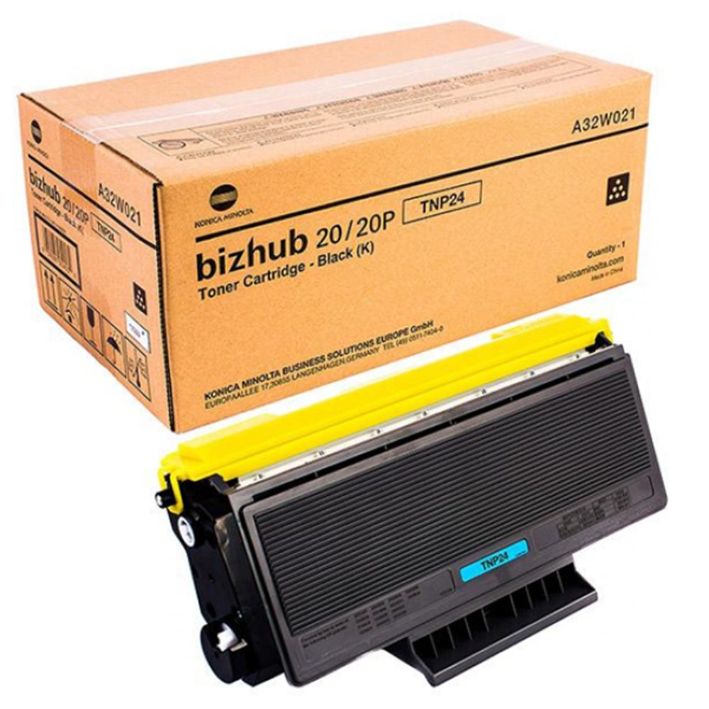 KONICA MINOLTA TNP-24 BIZHUP 20/20P SİYAH TONER ORJİNAL 8.000 SAYFA A32W021