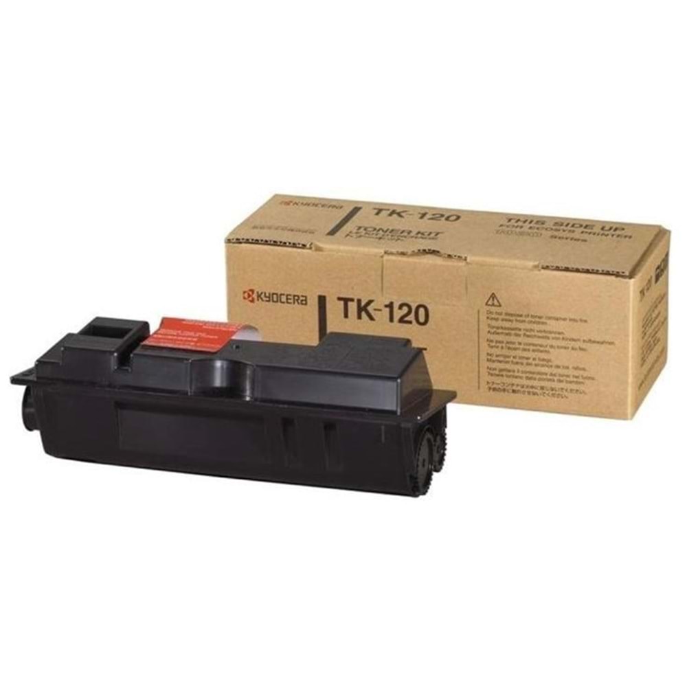 KYOCERA TK-120 FS-1300D SİYAH TONER ORJİNAL 7.200 SAYFA 1T02G60DE0