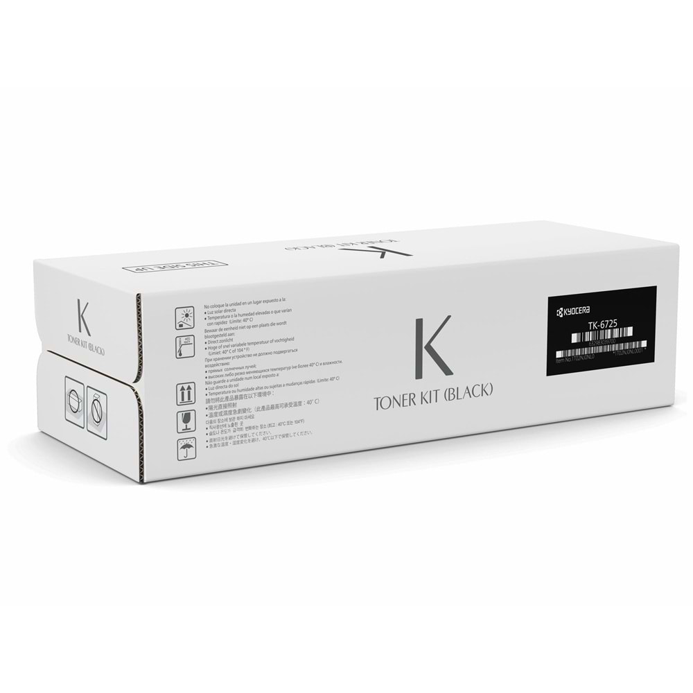 KYOCERA TK-6725 TASKALFA 7002i/8002i/9002i SİYAH TONER ORJİNAL 70.000 SAYFA 1T02NJ0NL0