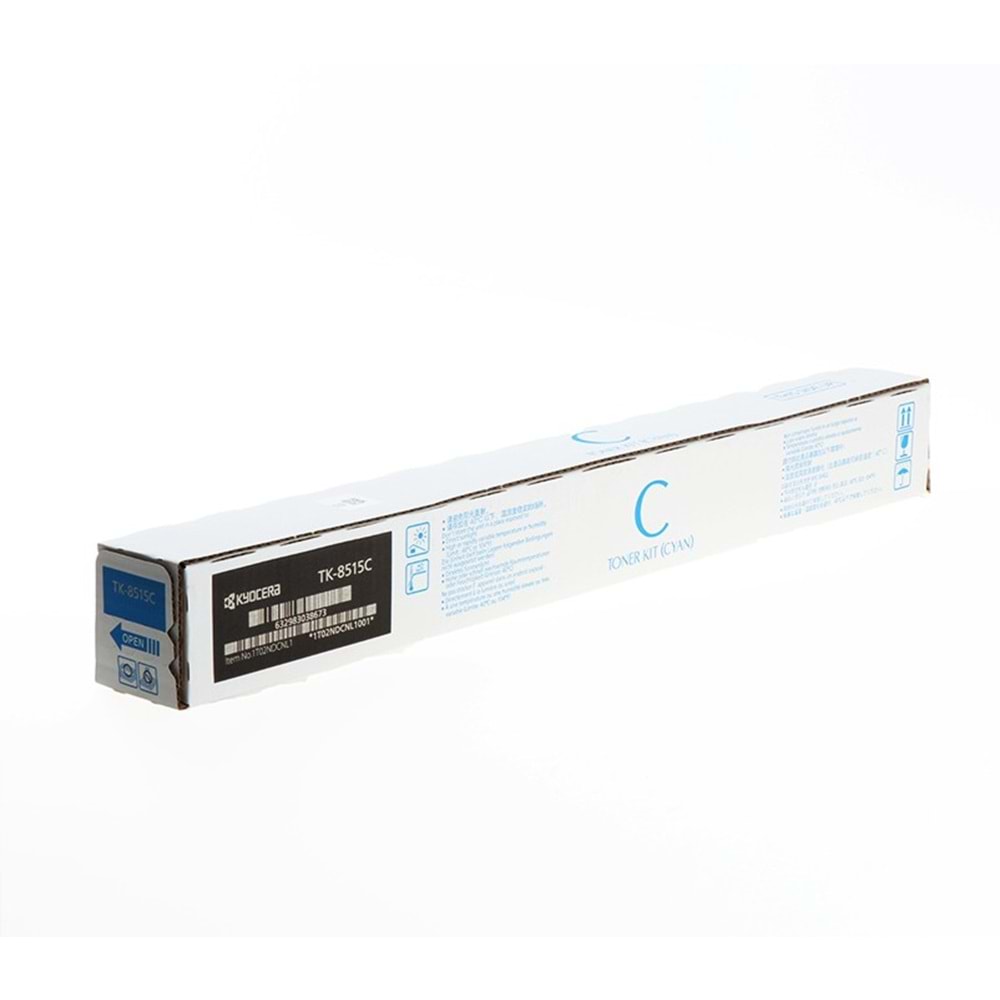 KYOCERA TK-8115C M8124CİDN/M8132CİDN MAVİ TONER ORJİNAL 6.000 SAYFA 1T02P3CNL0