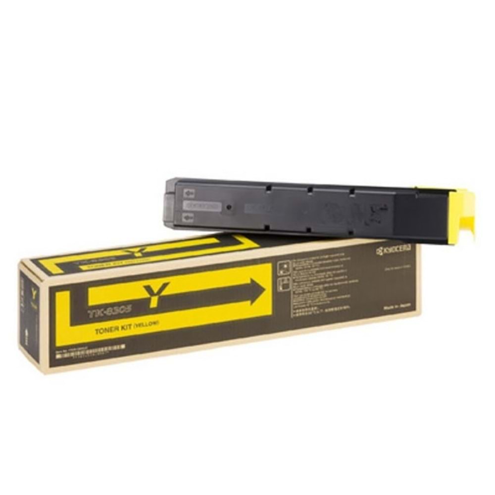 KYOCERA TK-8305Y 3050ci/3550ci/3551ci SARI TONER ORJİNAL 15.000 SAYFA 1T02LKANL0