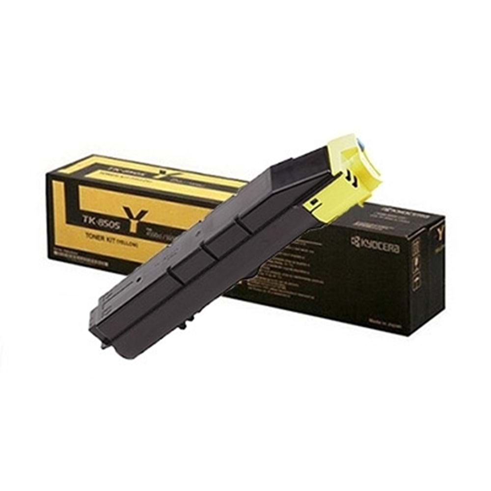 KYOCERA TK-8505Y 4550ci/4551ci/5550ci/5551ci SARI TONER ORJİNAL 20.000 SAYFA 1T02LCANL0