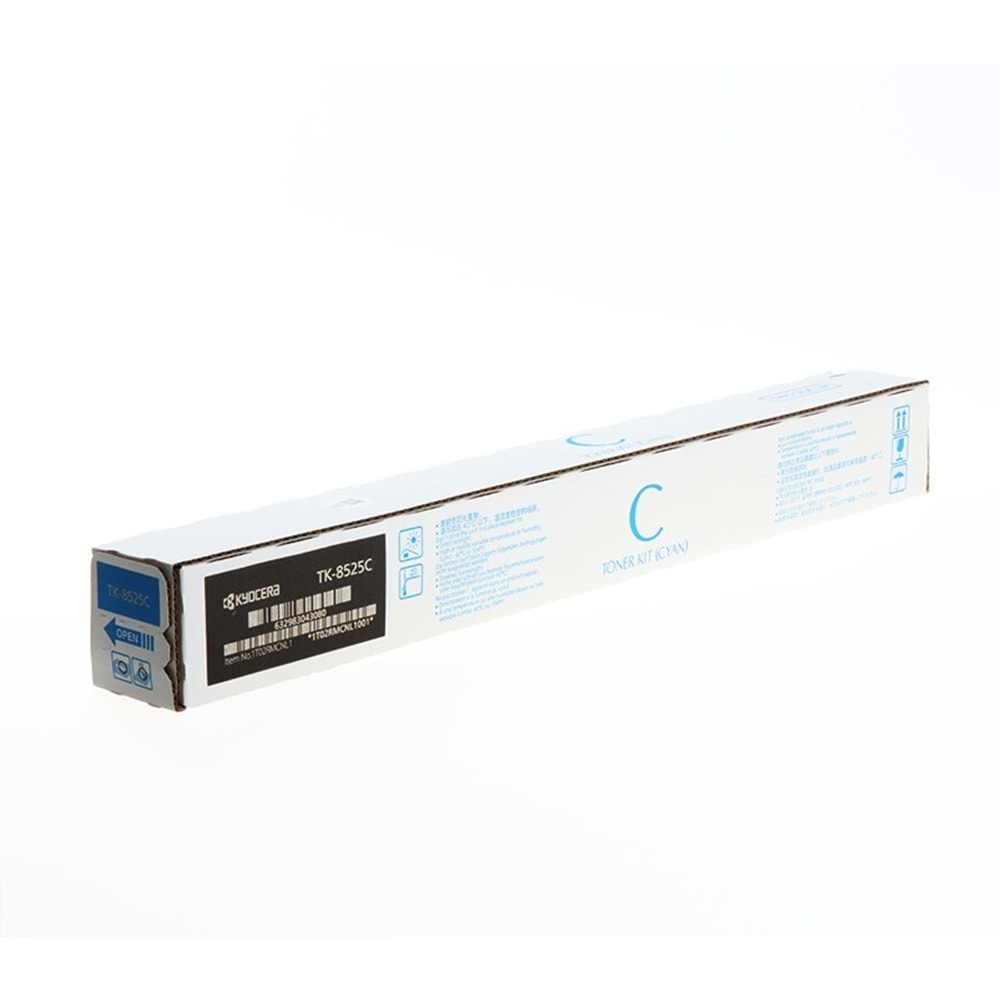 KYOCERA TK-8525C TASKALFA 4052/4053 MAVİ TONER ORJİNAL 20.000 SAYFA 1T02RMCNL1
