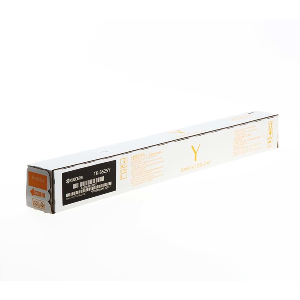 KYOCERA TK-8525Y TASKALFA 4052/4053 SARI TONER ORJİNAL 20.000 SAYFA 1T02RMANL1