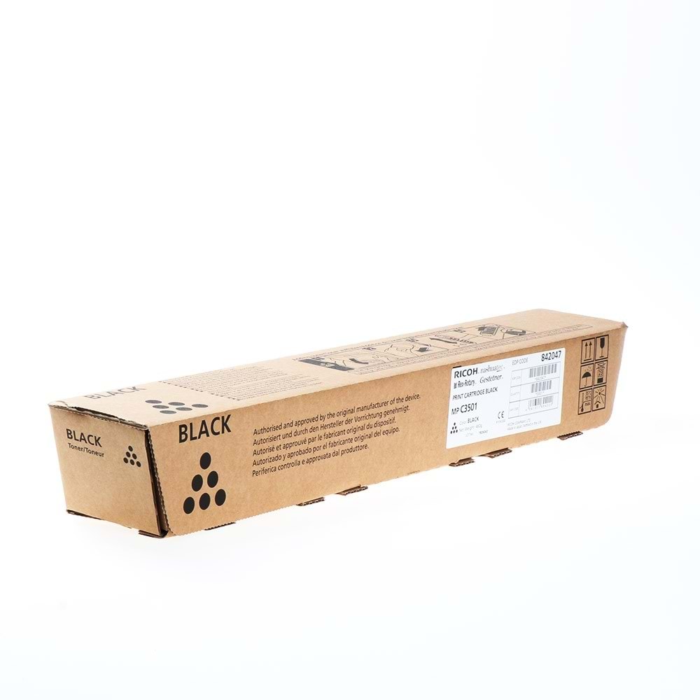 RICOH MP-C3001/3501 SİYAH TONER ORJİNAL 22.500 SAYFA 842047