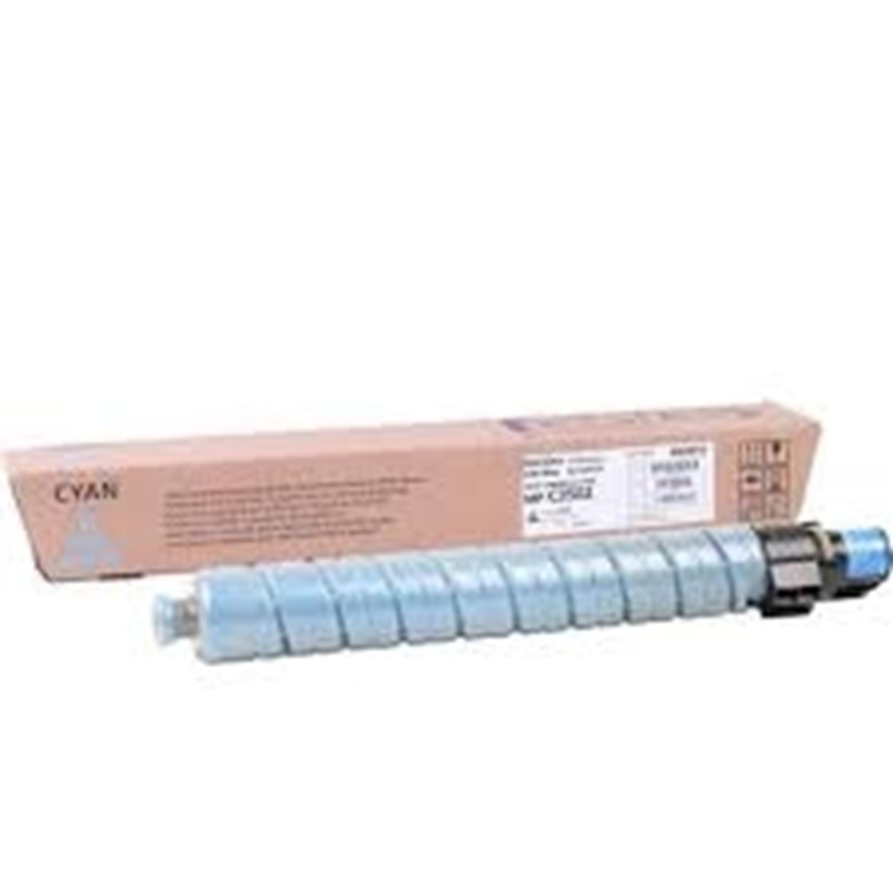 RICOH MP-C3002 / MP-C3502 MAVİ TONER ORJİNAL 18.000 SAYFA 842019, 841738, 841650